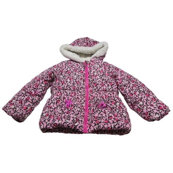 AQ Arctic Quest faux fur fleece lined puffer jacket - Picture 1 of 12